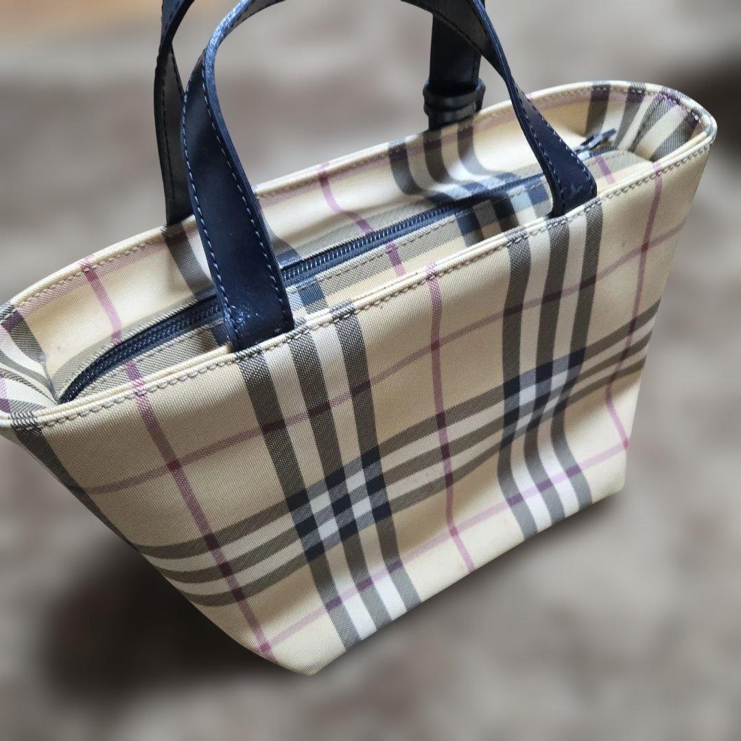Burberry チェック柄 トートバッグ