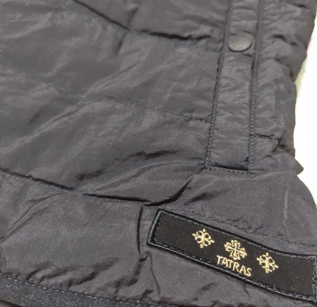 TATRAS 黒 ダウンベスト キルティング　サイズ01