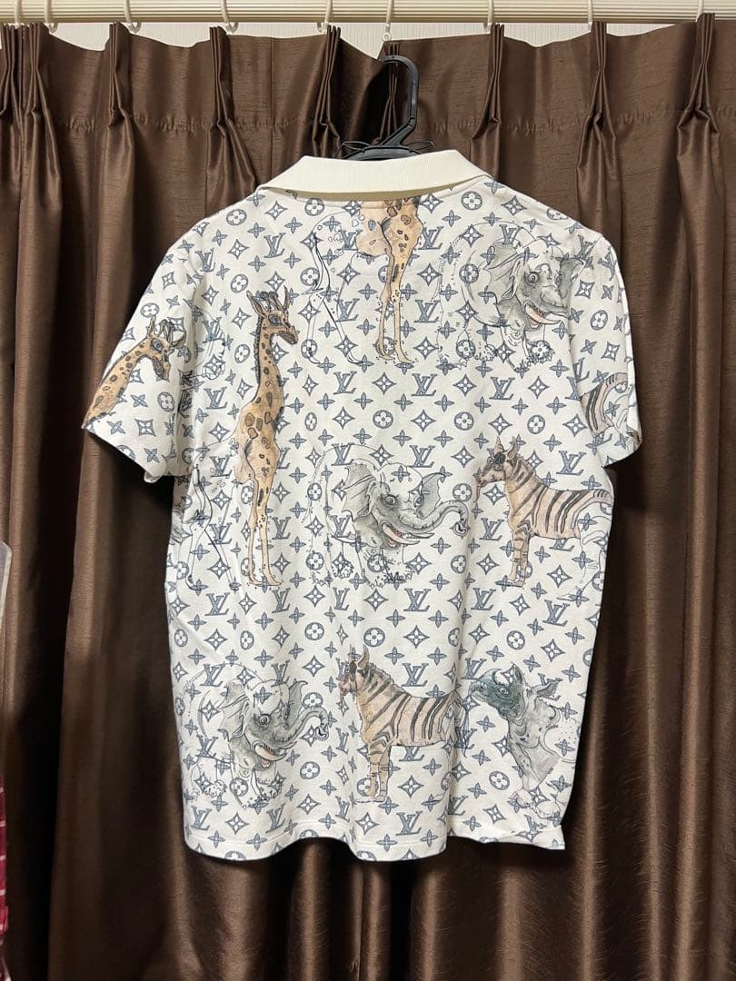 Louis Vuitton 動物柄 ポロシャツ L