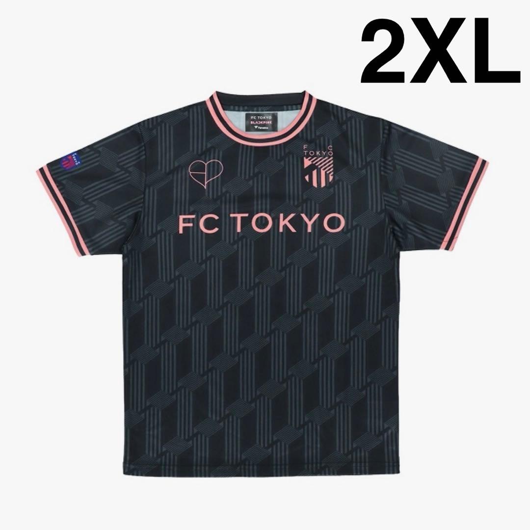 FC東京 BLACKPINK コンフィットTシャツ ブラック 黒 ポップアップ
