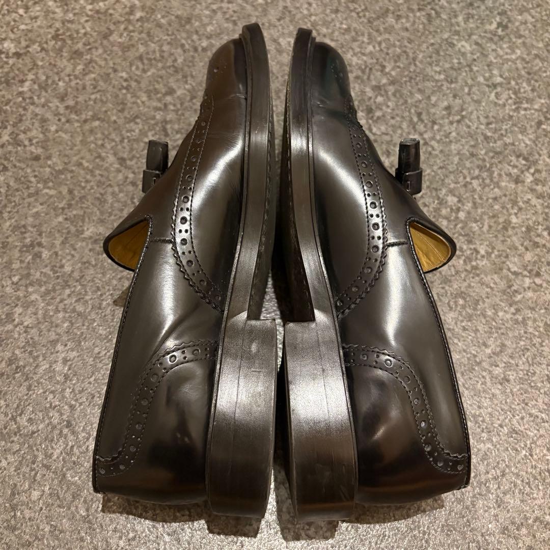 【HARUTA】ウィングチップ　タッセル　ローファー