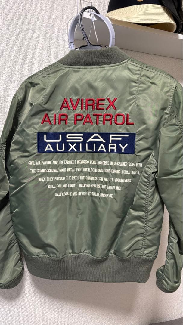 AVIREX AIR PATROL フライトジャケット