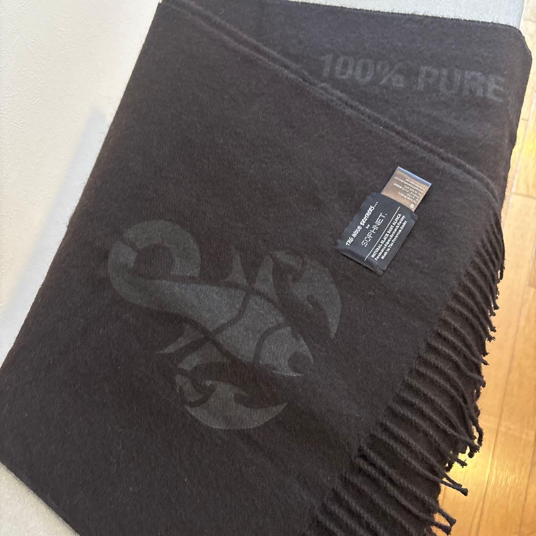 sophnet THE INOUE BROTHERS マフラー ブラックアルパカ