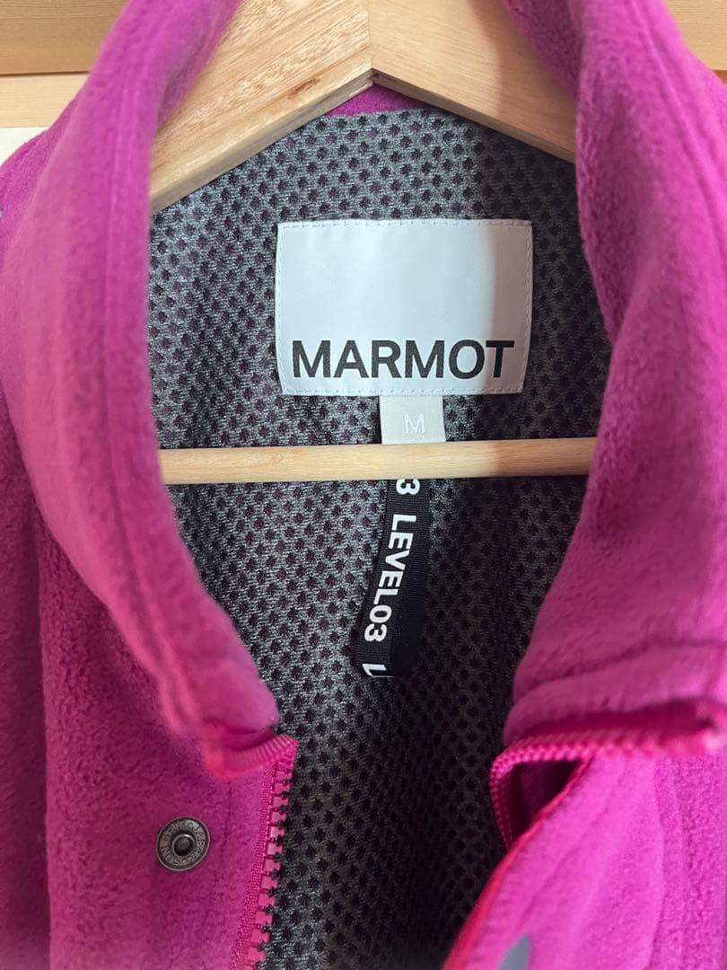 MARMOT micro fleece vest フリースベスト