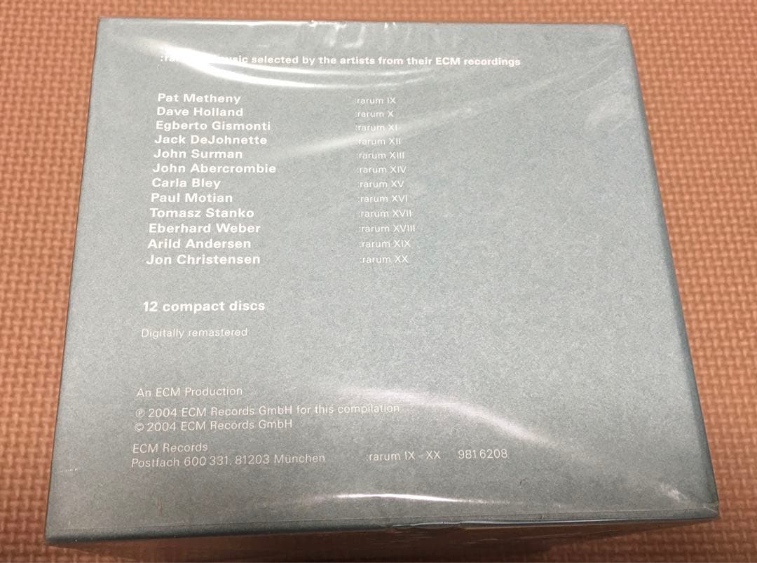 【未開封】ECM Selected Recordings IX-XXX BOX