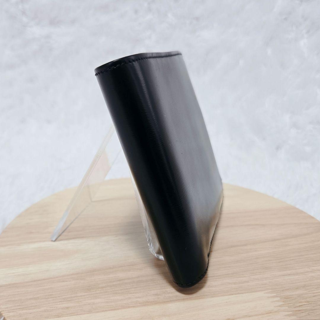 Cartier カルティエ ケース付き 二つ折り財布 ブラック レザー