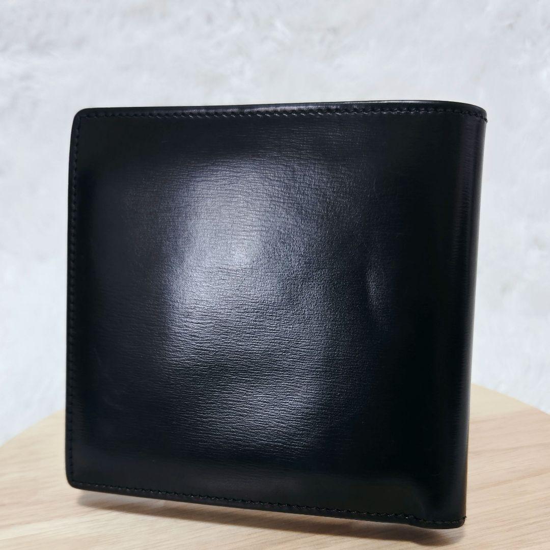 Cartier カルティエ ケース付き 二つ折り財布 ブラック レザー