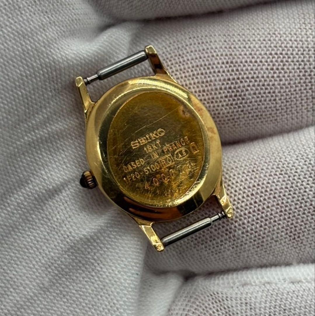 k18 金時計 SEIKO セイコー エクセリーヌ K18YG