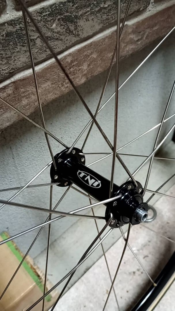 ロードバイク　チューブラーホイール前後セット