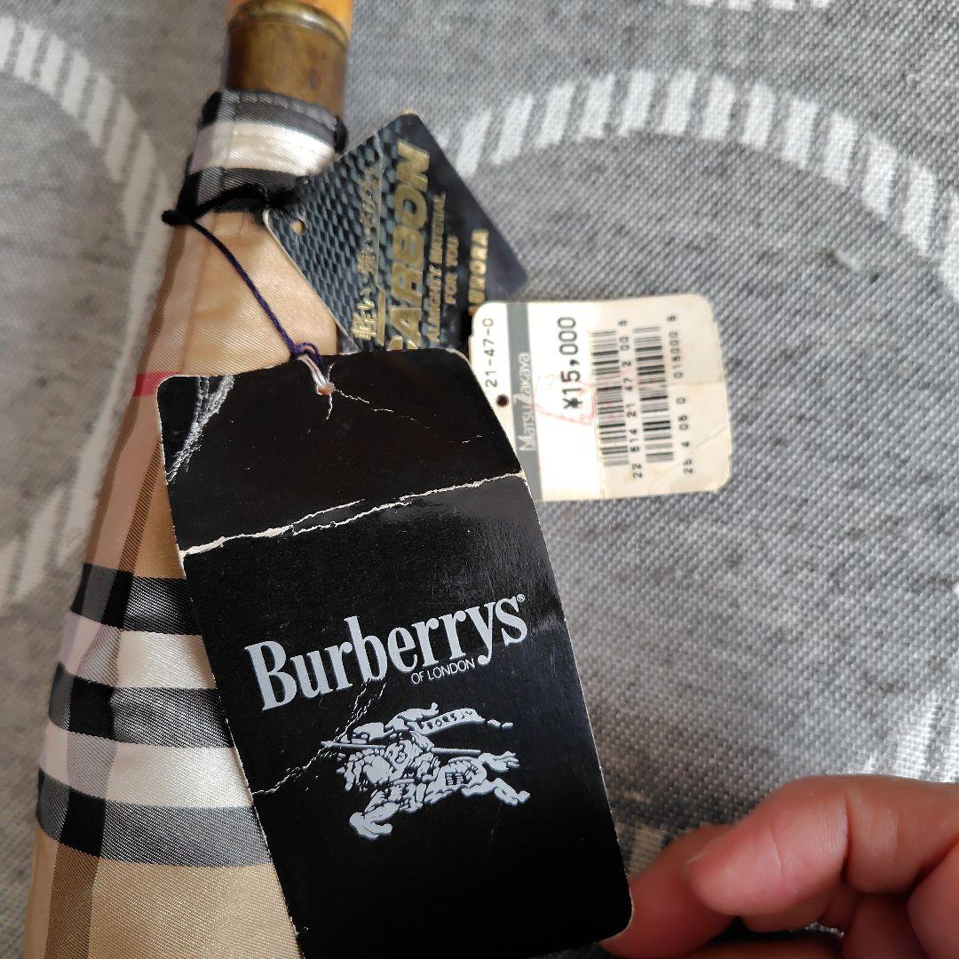 Burberry's チェック柄 長傘 65cm