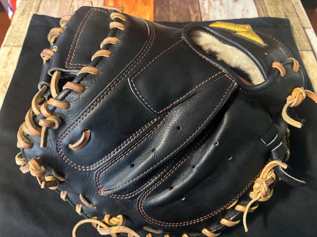 ミズノプロ　軟式用キャッチャーミット　號-SAKEBI- 中古品