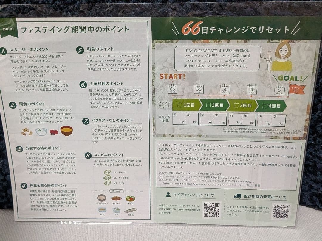 GREEN BROTHERS 1DAY CLEANSE　2SET