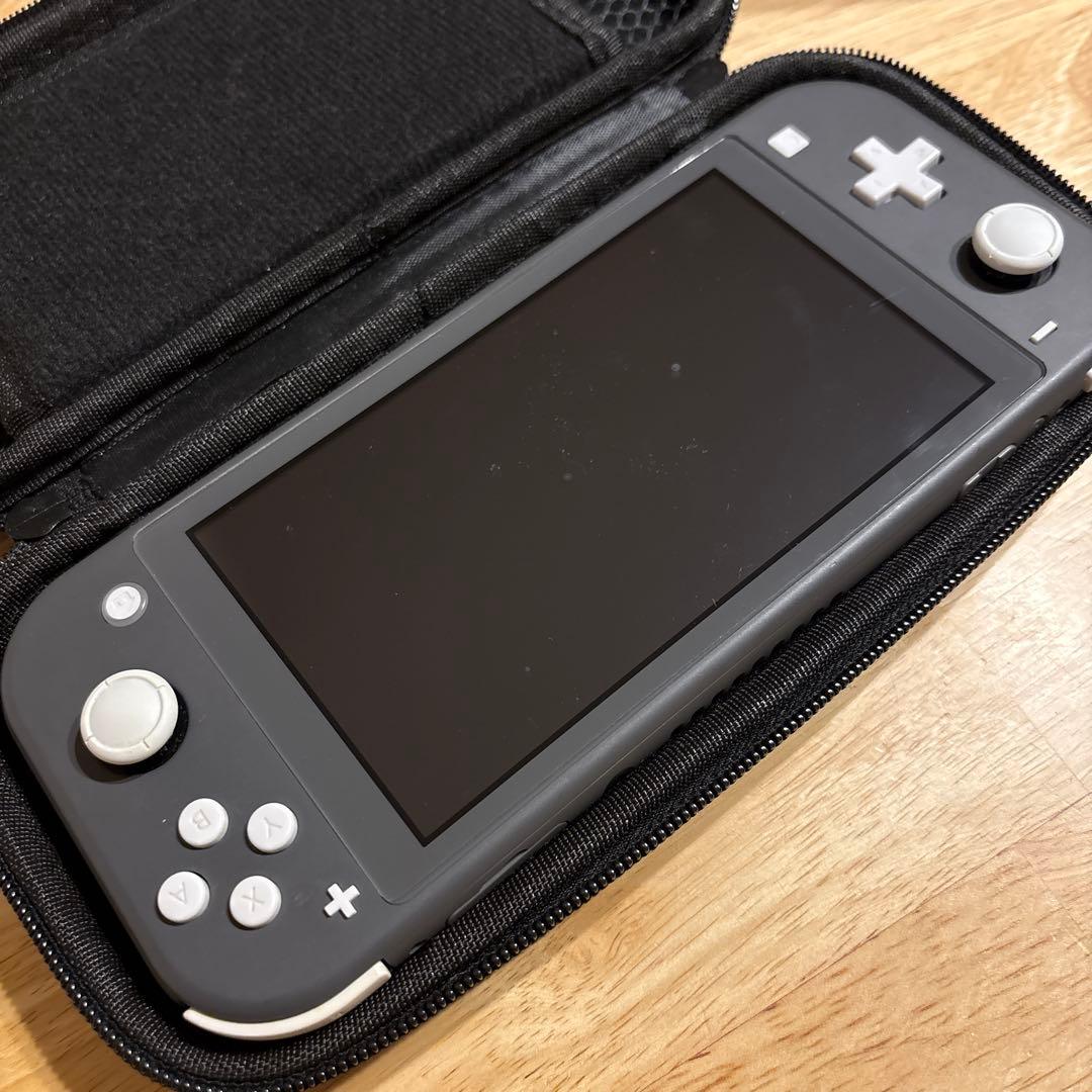 Nintendo Switch Lite グレー 本体 ACアダプター　付き