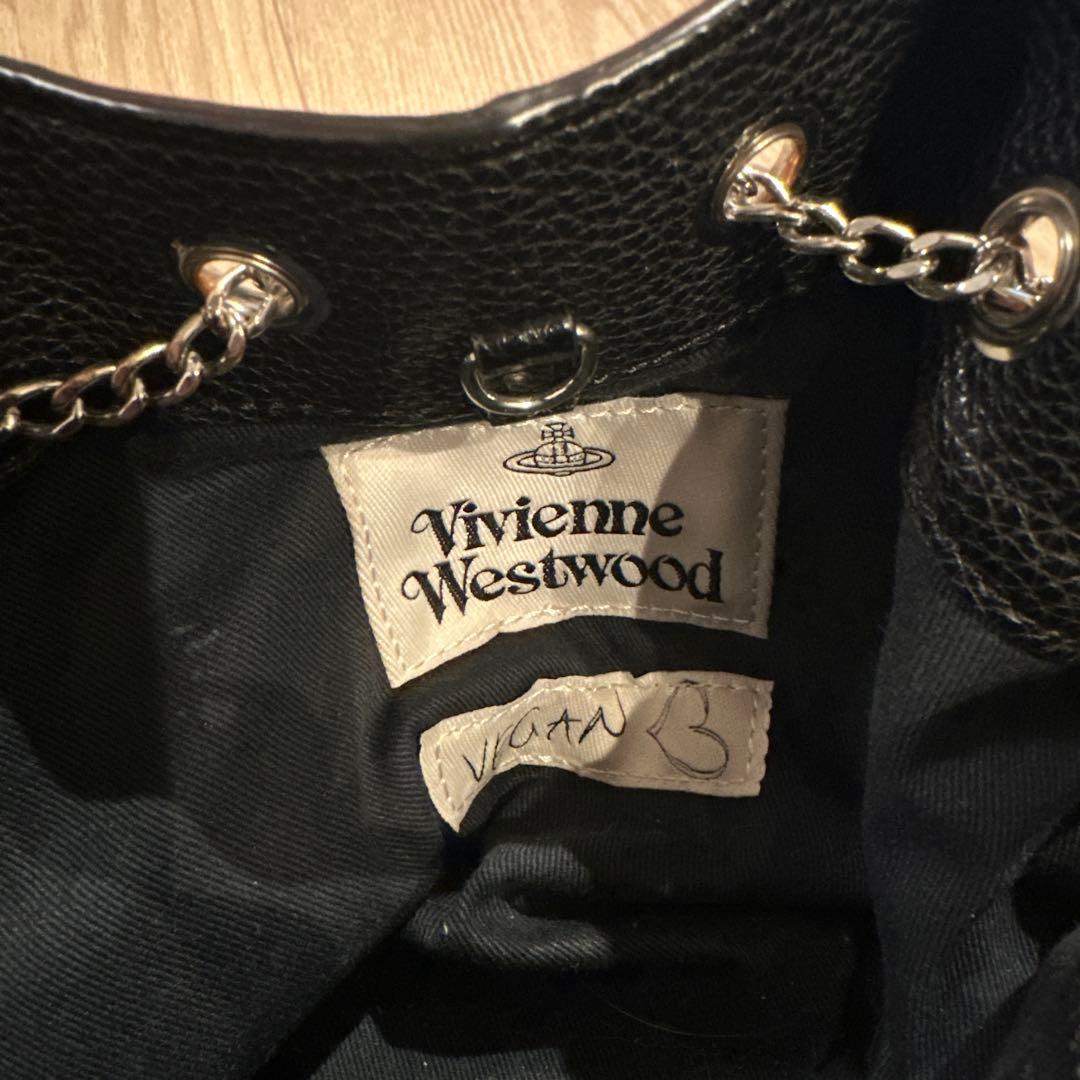 Vivienne Westwood バケツ型ショルダーバッグ ブラック