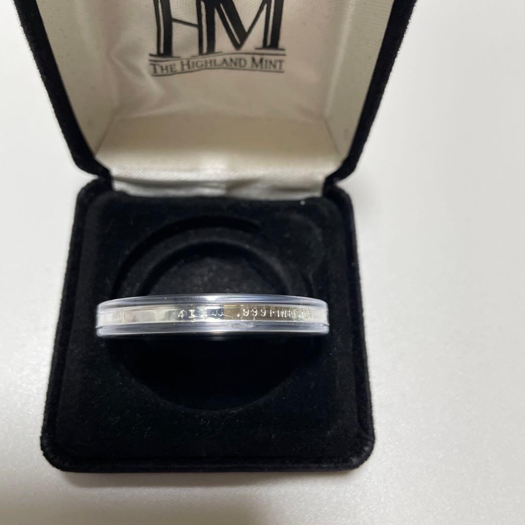 【純銀製メダル】大谷翔平 2021 MVP 1オンス 31.1g 二刀流図柄