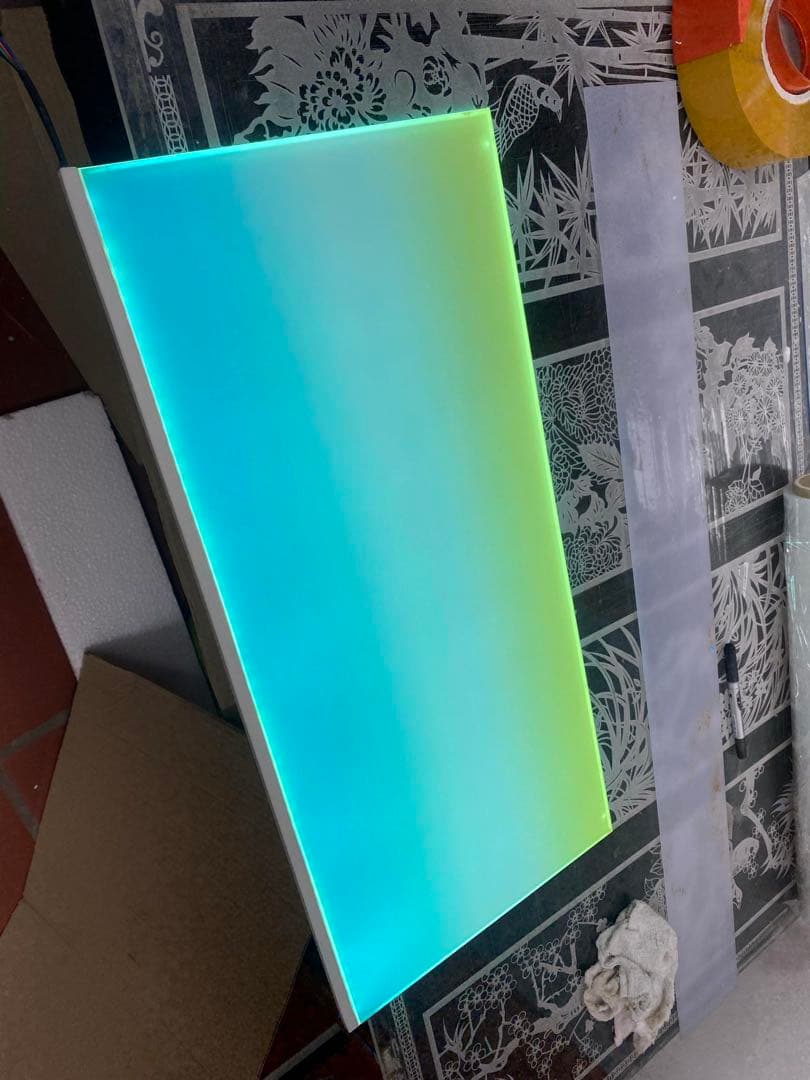 新品未使用　ライトスクリーン　アクアリウム　LED RGB 60cm×45cm