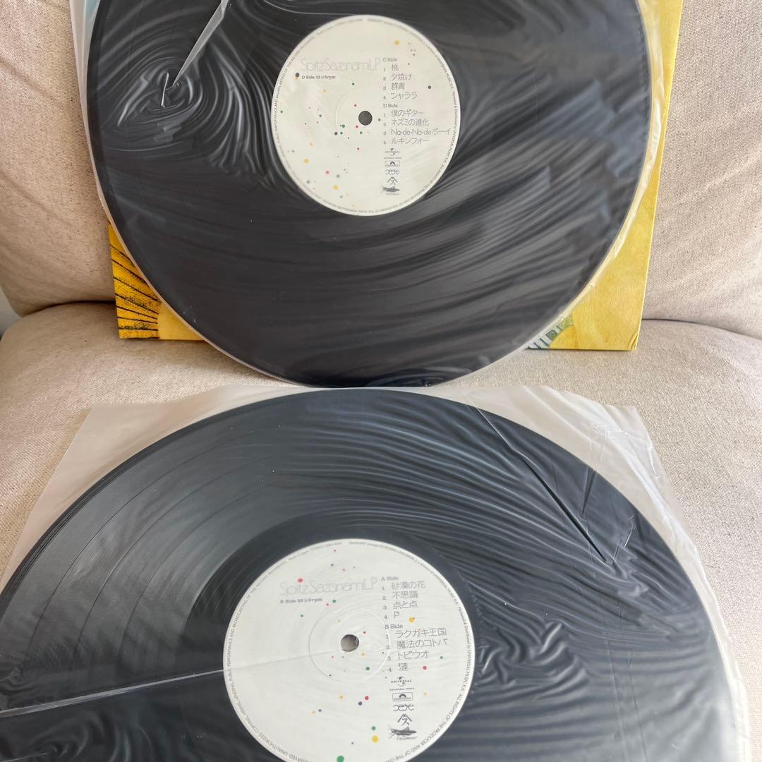 美品 SPITZ スピッツ / Sazanami さざなみ LP 2007盤