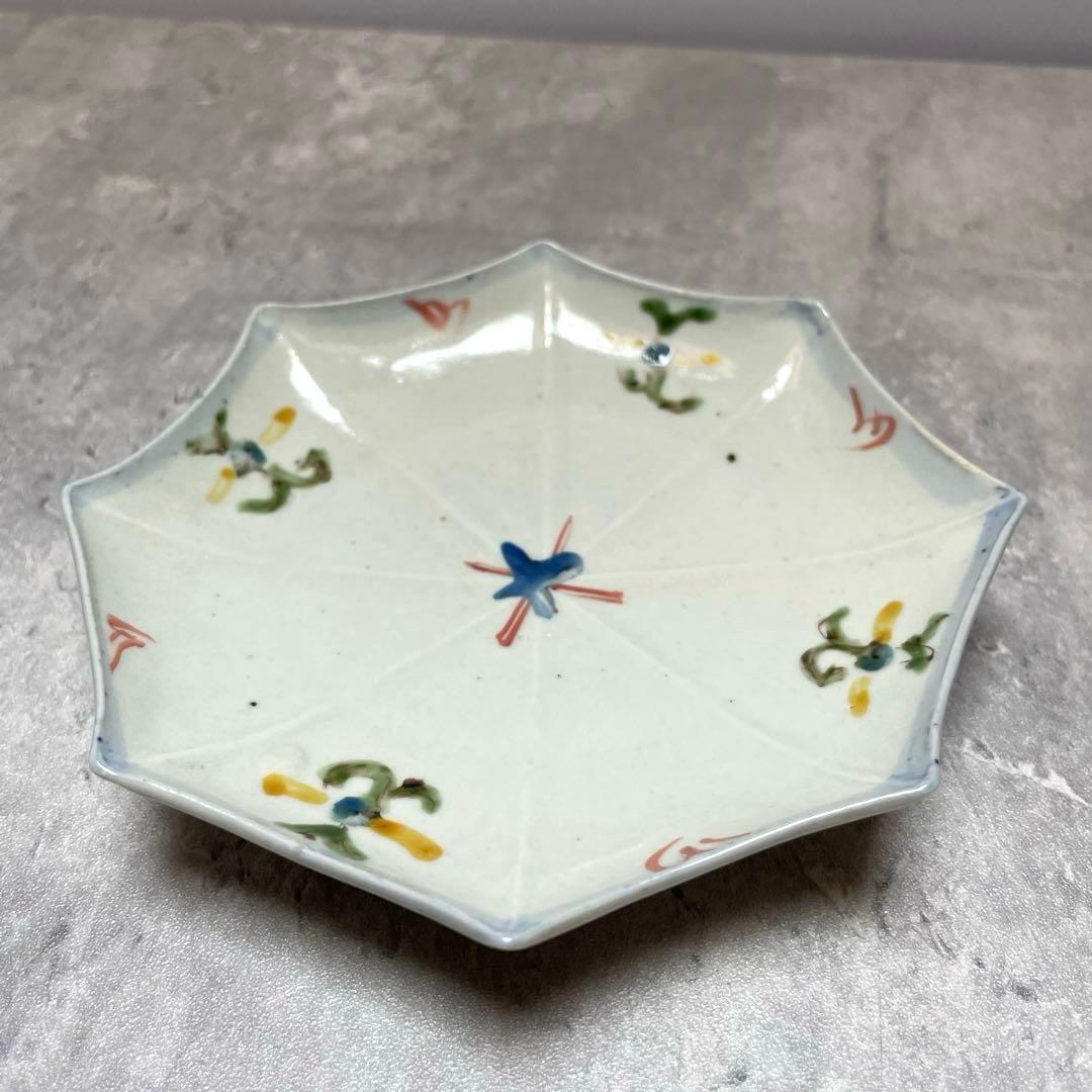 未使用　岡晋吾さん　天平窯　色絵　希少