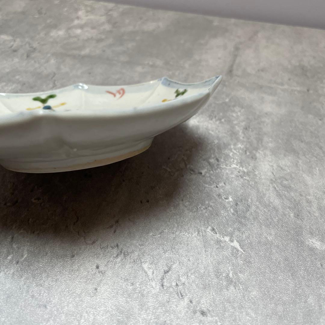 未使用　岡晋吾さん　天平窯　色絵　希少