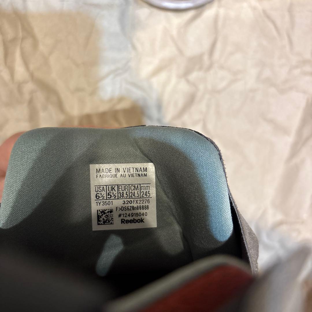 Reebok×VAINL ARCHIVE インスタポンプフューリー24.5cm