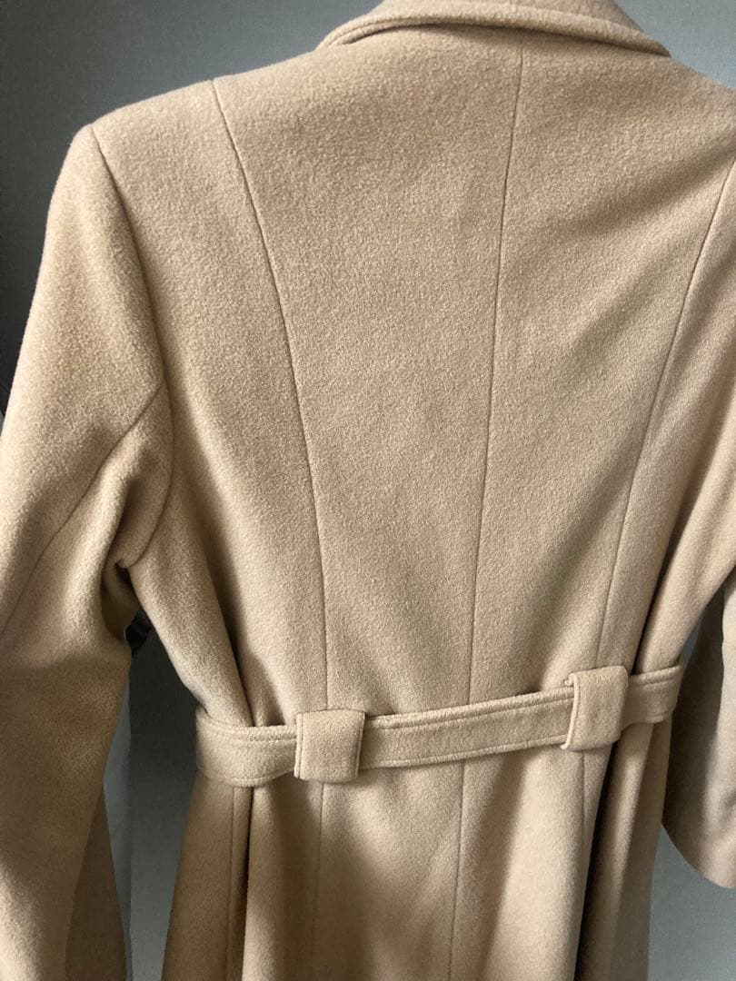 Ralph LAUREN ベージュ ロングコート ベルト付き