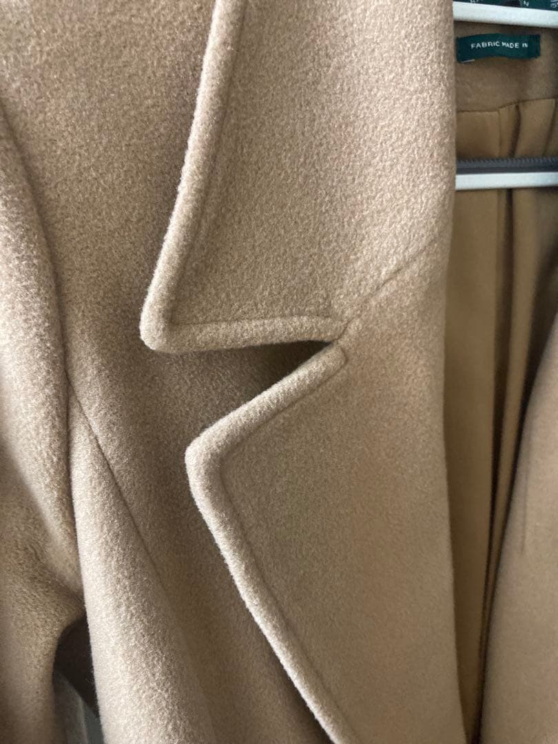 Ralph LAUREN ベージュ ロングコート ベルト付き