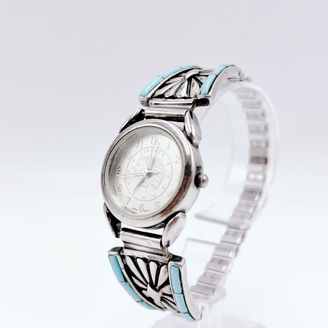時計 ZUNI Indian jewelry Watch Sterling y2k
