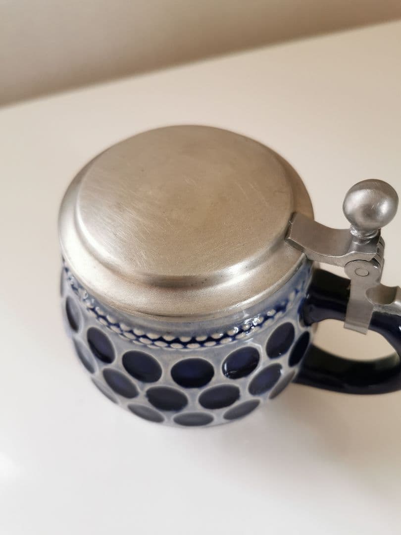 ドイツ製 アンティーク 蓋付きキャニスター