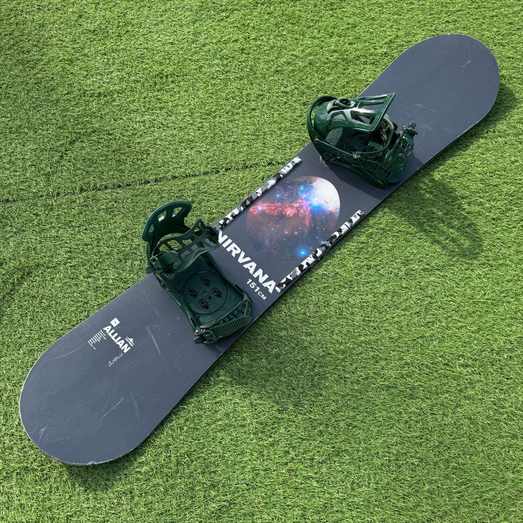 ALLIAN NIRVANA 151cm+ロシニョールSOULSIDE