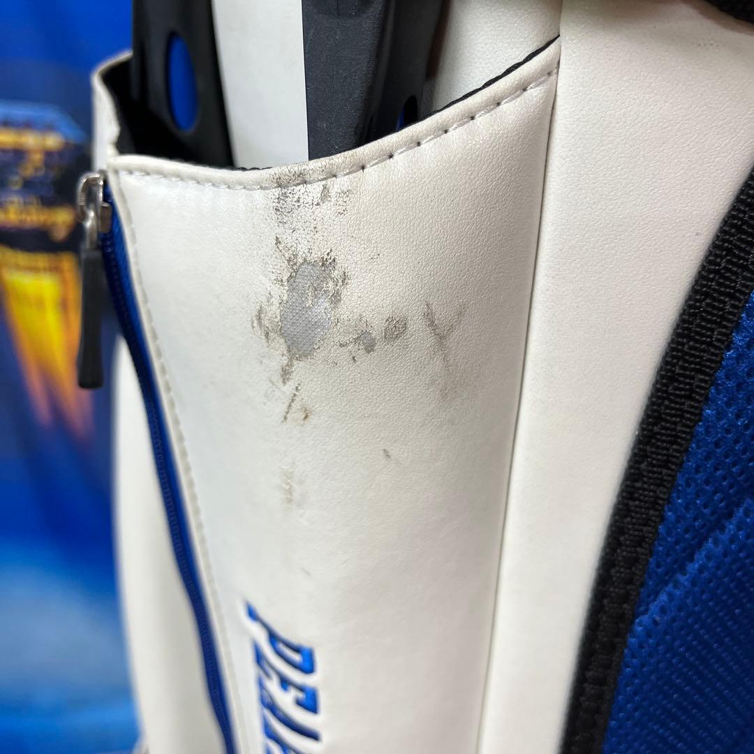 寶BT-1066 PEARLY GATES スタンドキャディバッグ 白