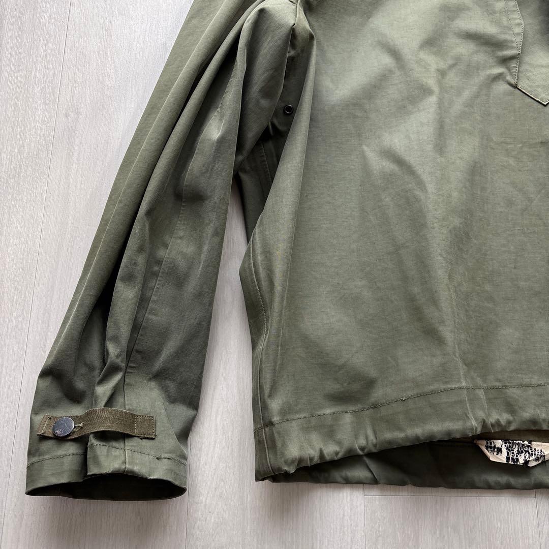 チ*ー様 40s USNAVY デッキレインパーカー レースアップ ビンテージ