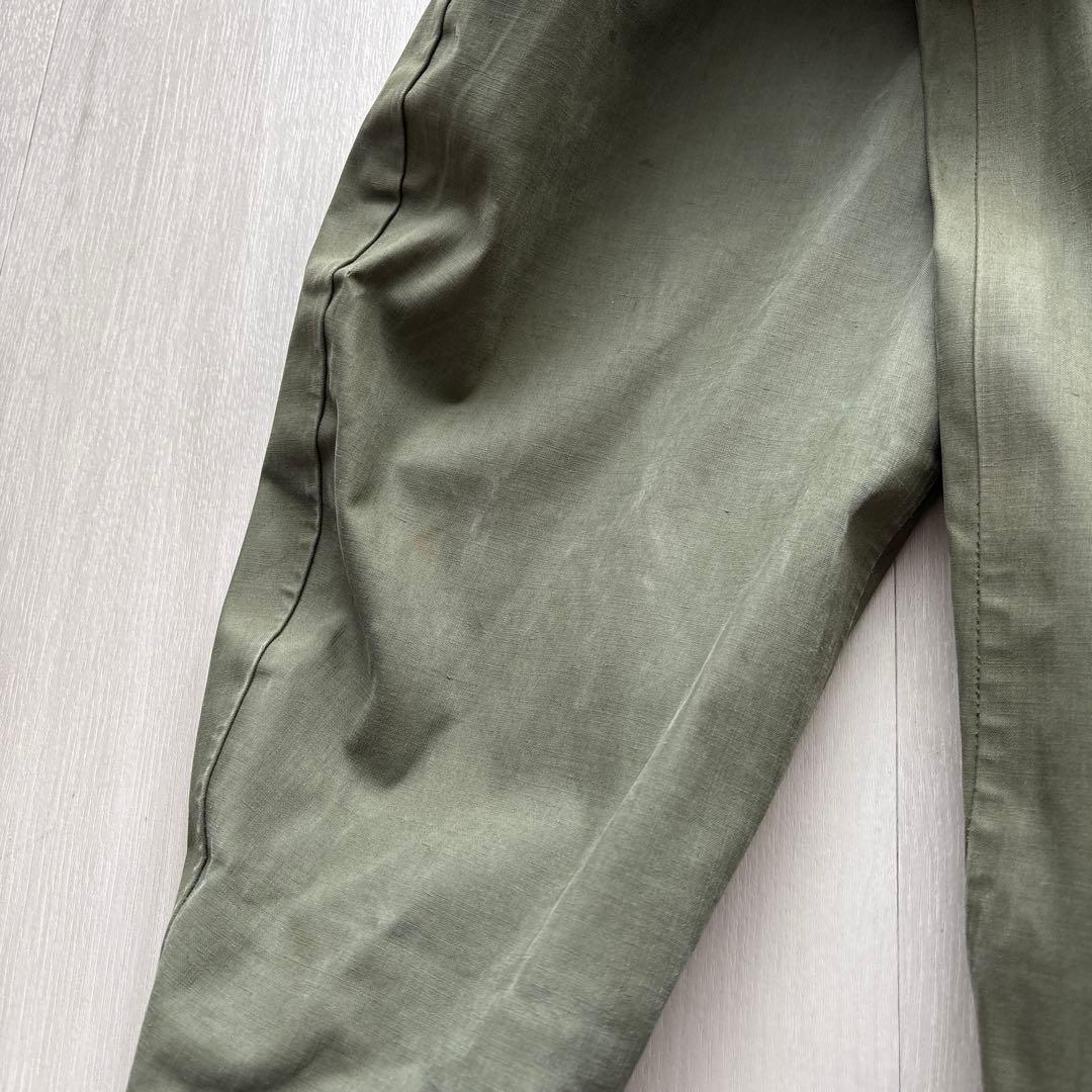 チ*ー様 40s USNAVY デッキレインパーカー レースアップ ビンテージ