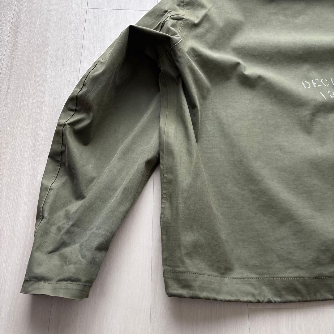 チ*ー様 40s USNAVY デッキレインパーカー レースアップ ビンテージ