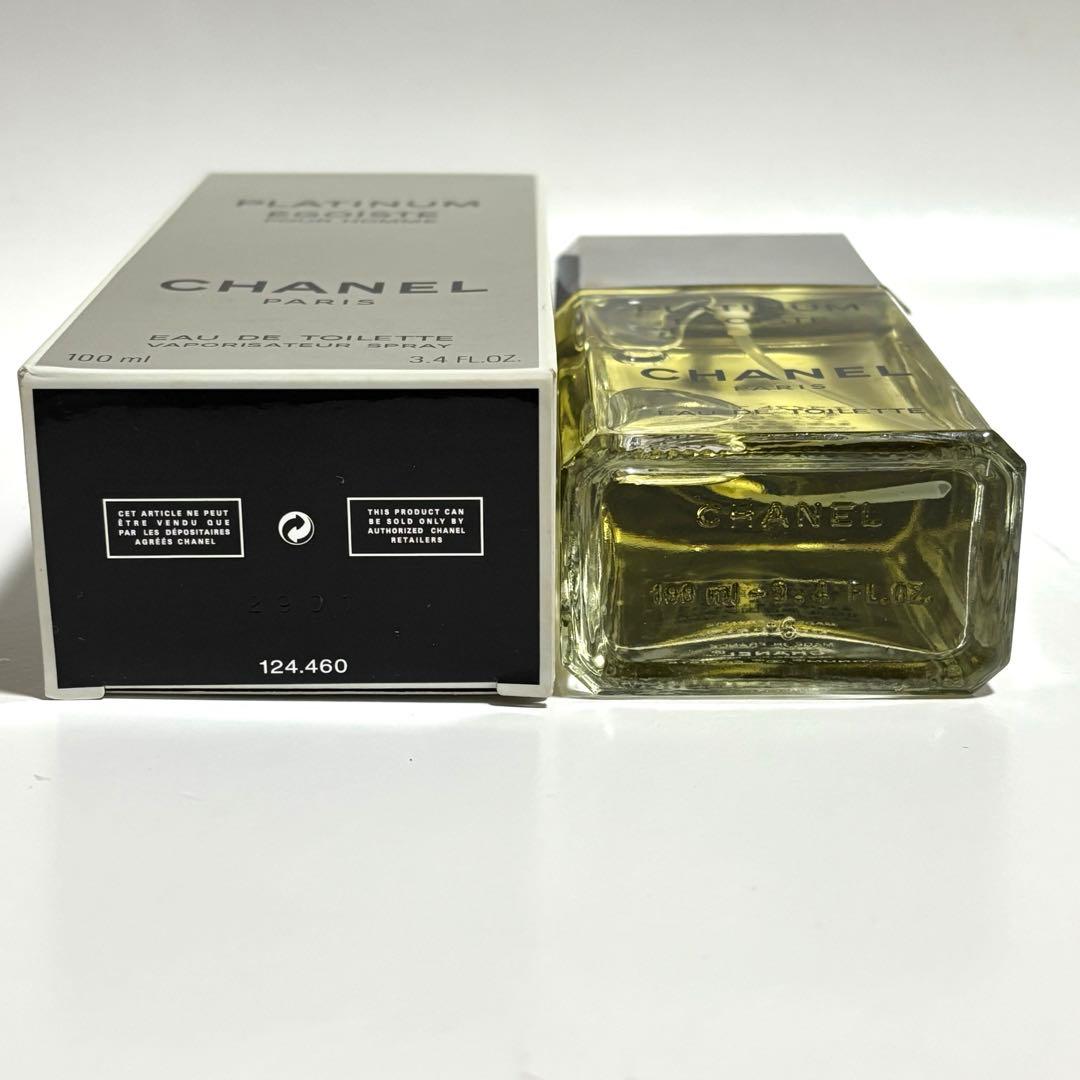 CHANEL シャネル　エゴイスト　プラチナム　100ml 満タン　箱付き