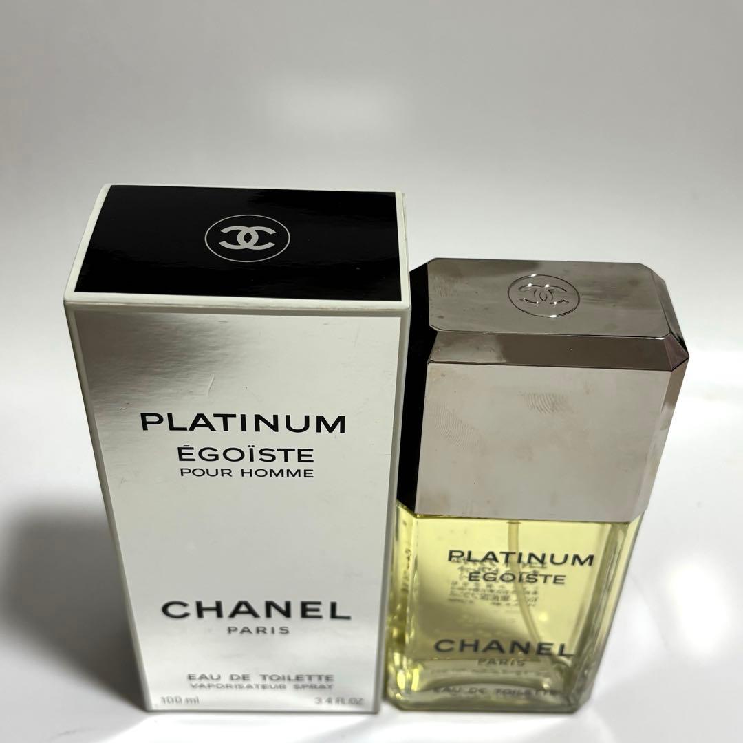 CHANEL シャネル　エゴイスト　プラチナム　100ml 満タン　箱付き