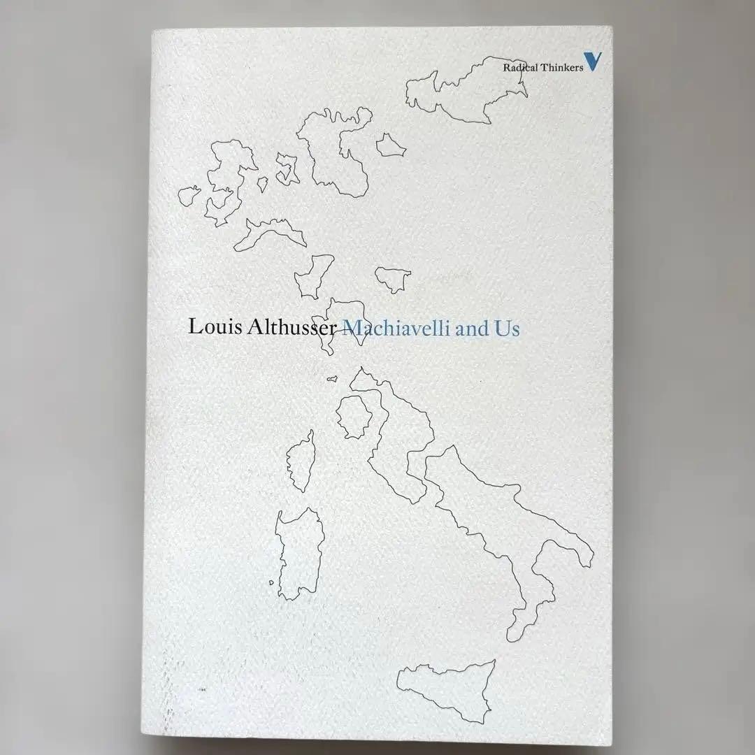 洋書 Louis Althusser Machiavelli and Us