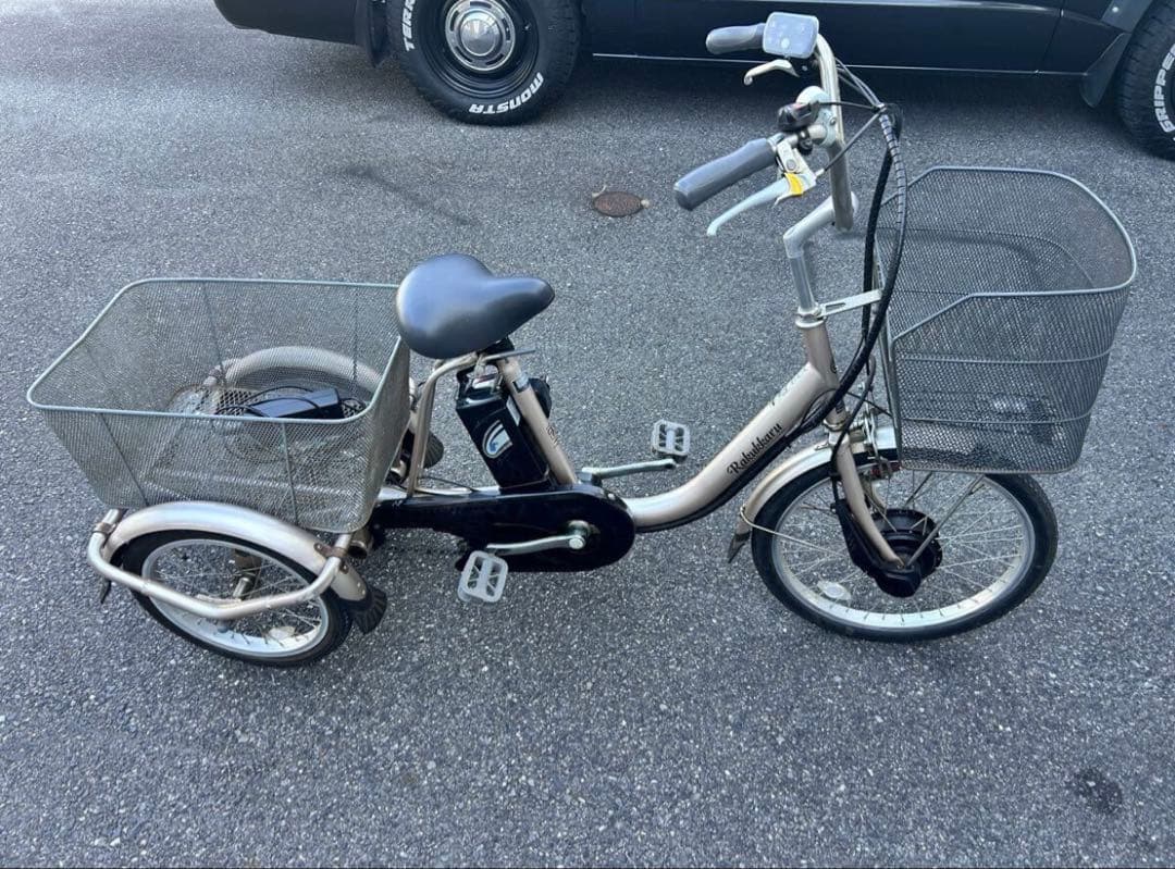 三輪電動アシスト　自転車 ラクッカル