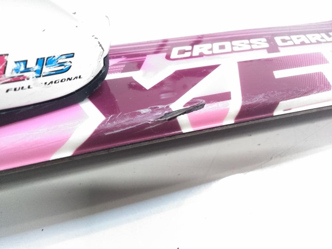 女の子 ジュニアスキー5点セット セレス 90cm ブーツ カザマ 18cm ◇