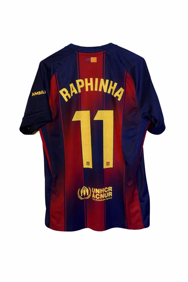 FCバルセロナ25/26ユニフォームRAPHINHA 11番 Mサイズ