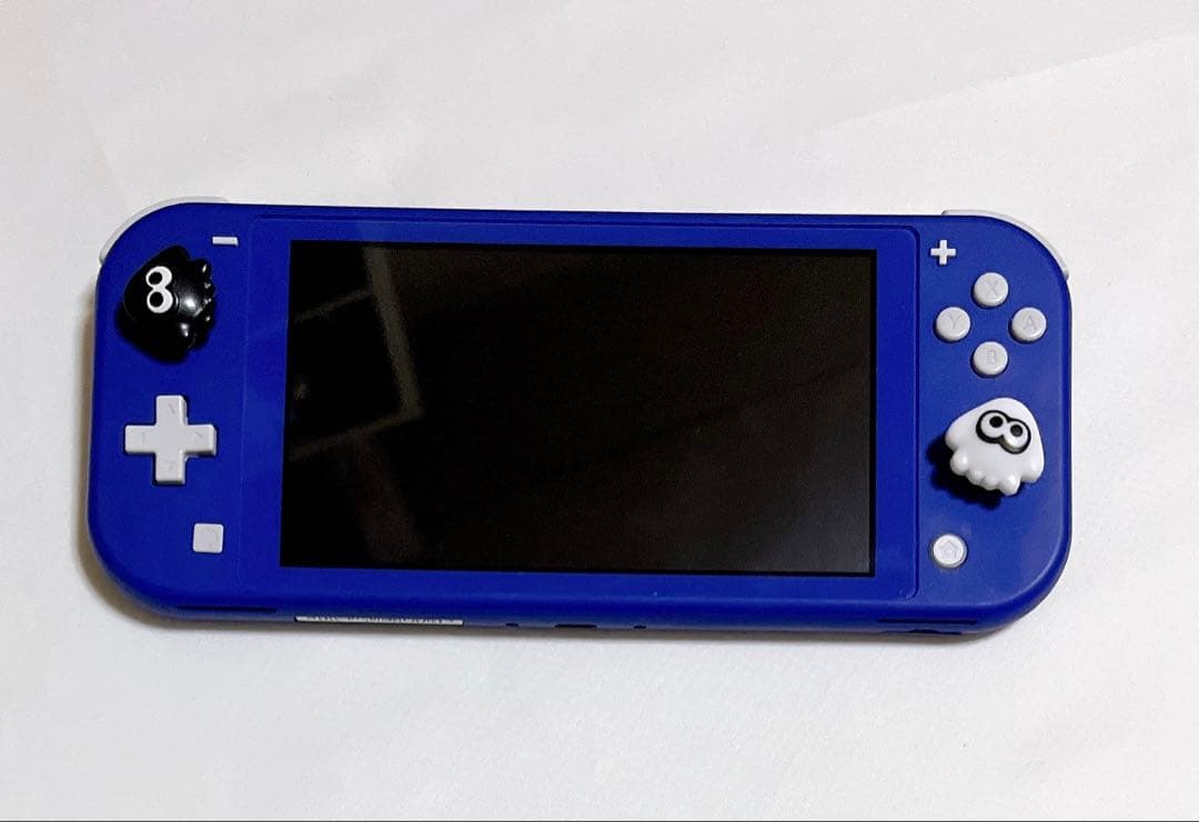 【にーあ】NintendoSwitch LITE ブルー　充電器付き任天堂