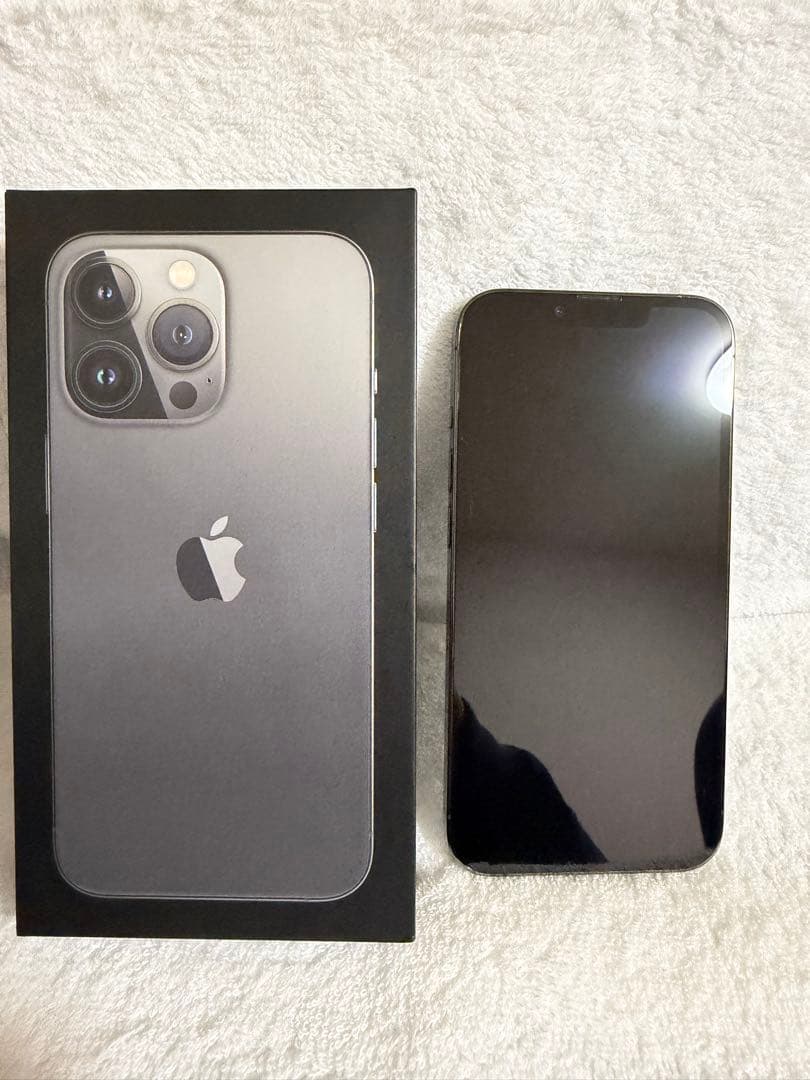 【極美品】Apple iPhone 13 Pro グラファイト 本体 箱付き