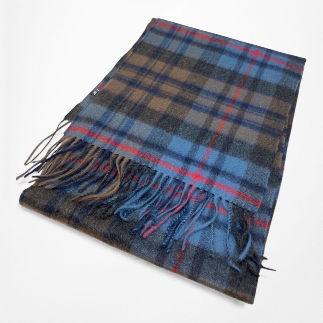 新品 Vivienne Westwood カシミヤ100% チェック柄マフラー