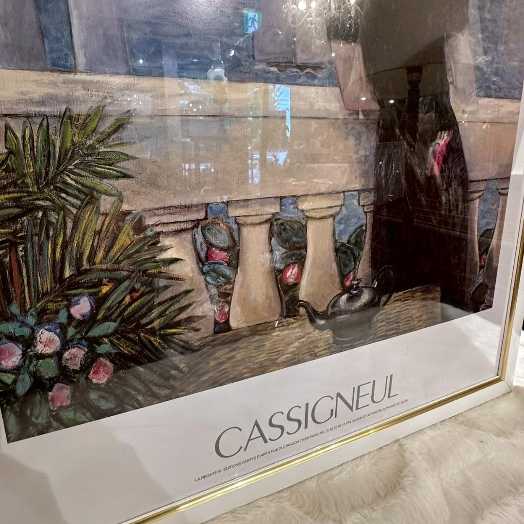 iΦ CASSIGNEUL ジャン＝ピエール・カシニョール リトグラフ