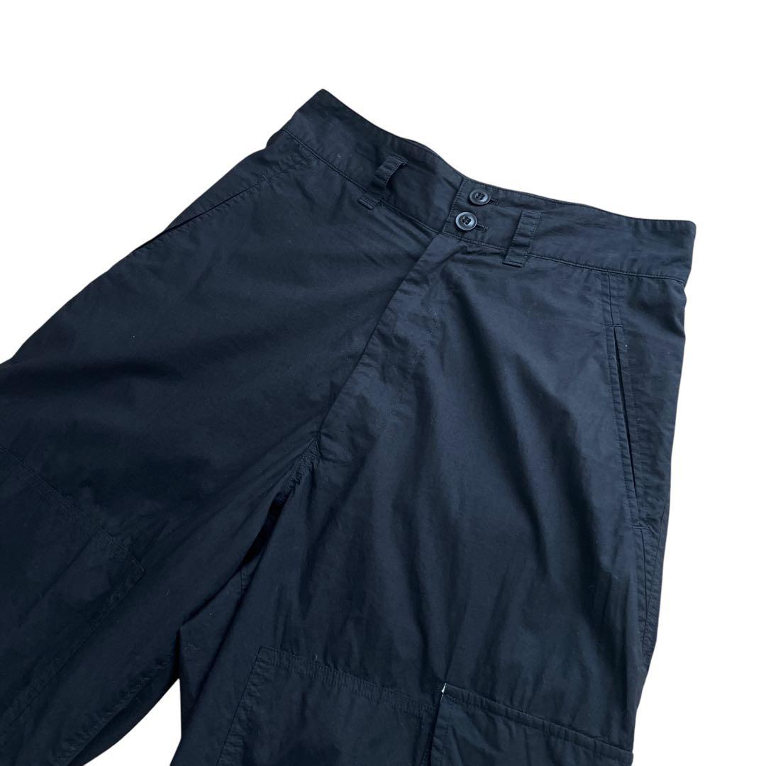 極美品 20ss Y's ヨウジヤマモト ブラック カーゴパンツ