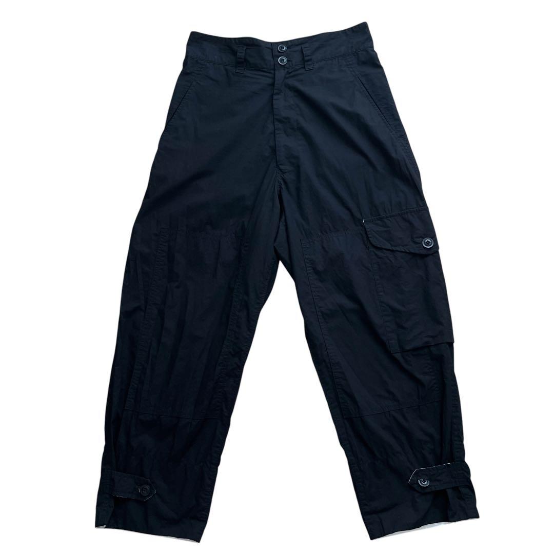 極美品 20ss Y's ヨウジヤマモト ブラック カーゴパンツ
