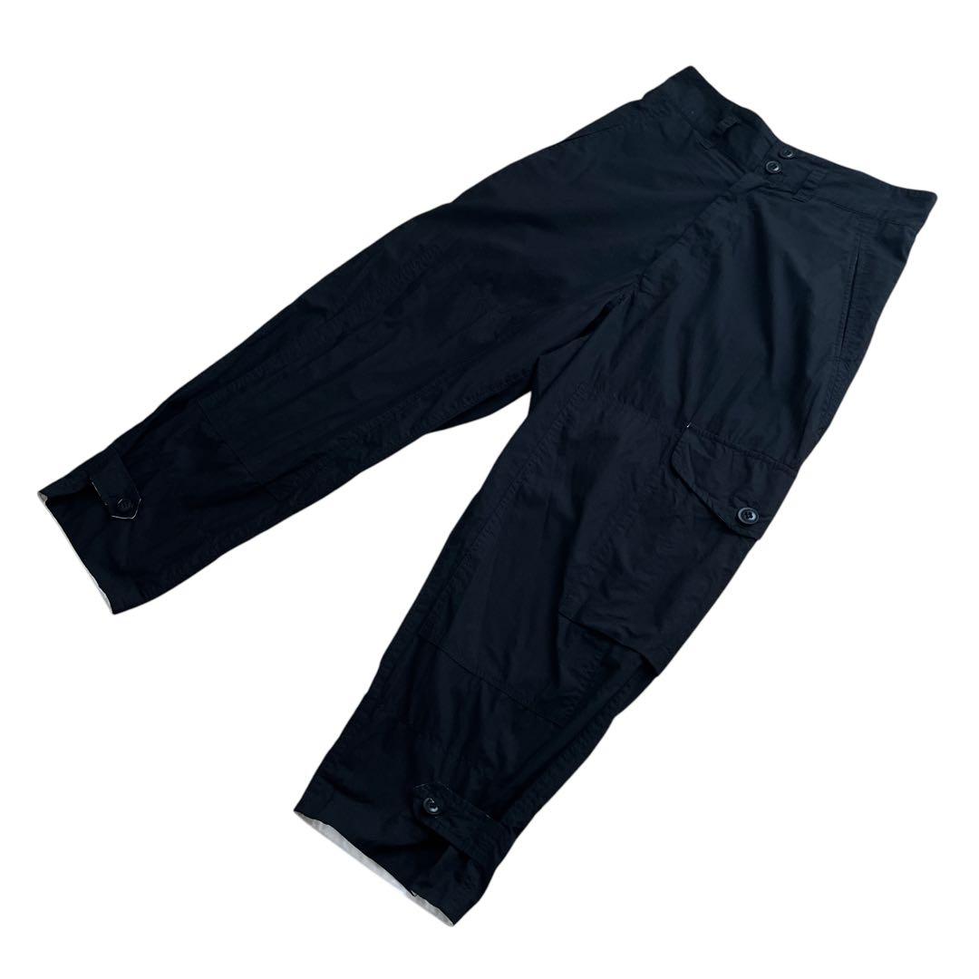 極美品 20ss Y's ヨウジヤマモト ブラック カーゴパンツ