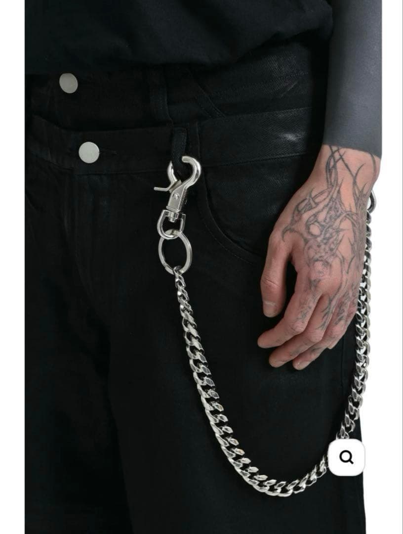 小物 FILTH SHINE WALLET CHAIN FILTH / SIL