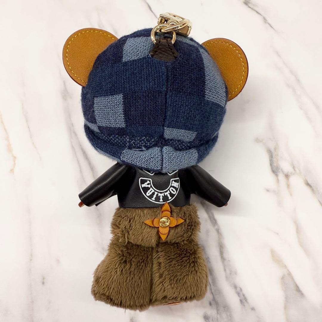 【新作即納】新品未使用 ルイヴィトン バッグチャーム・LV ルイ ベア ブルー