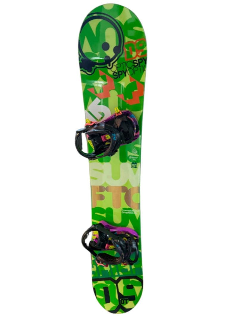 スノーボード カラフルデザイン K2 バインディング付き　146