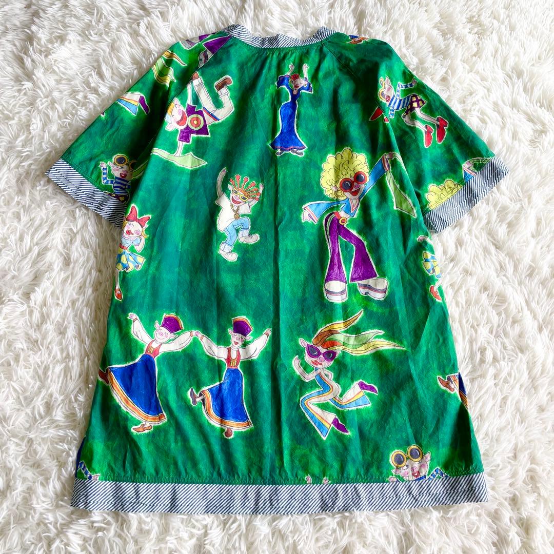 美品✨希少　アルベロベロ　チュニック　ワンピース　ブタ　洗える　現行